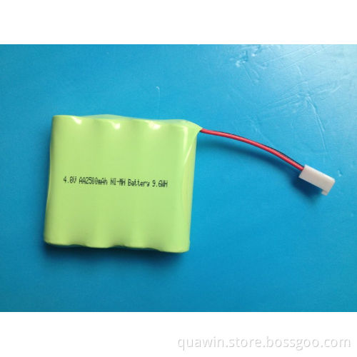 NiMH Rechargeable Battery Pack 4.8V AA (2500mAh)